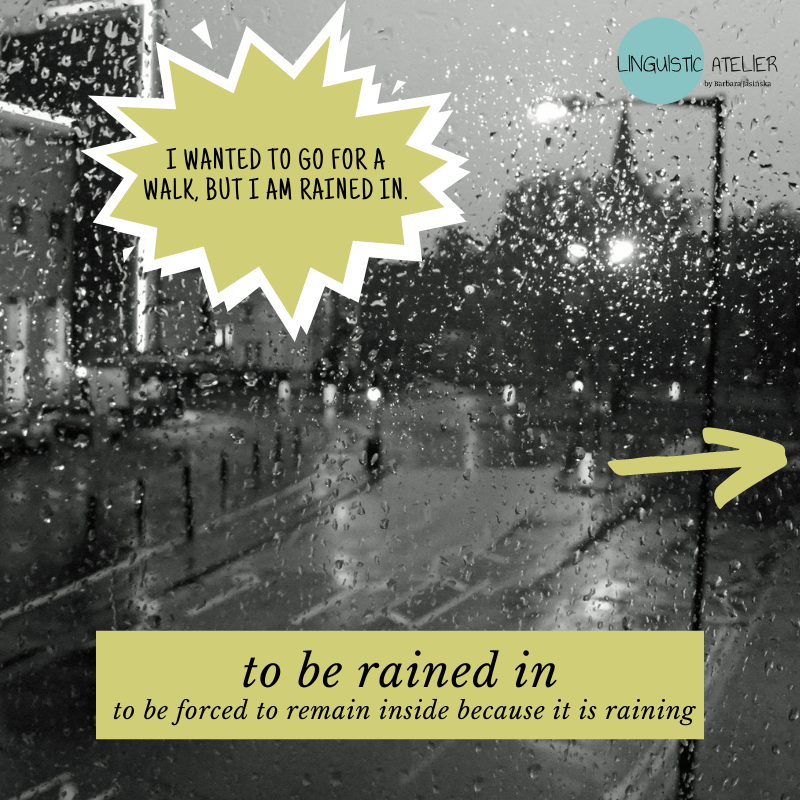 8 rain idioms - flashcards
